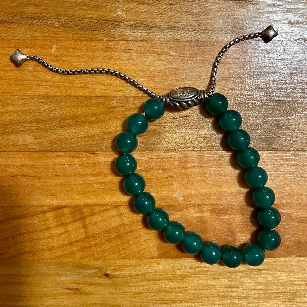 David Yurman Spiritual Beads (Green Onyx)